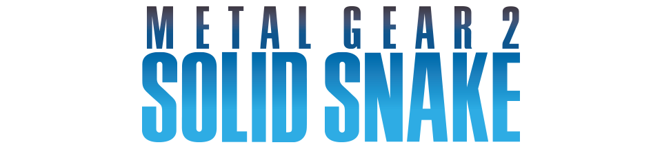 METAL GEAR 2 SOLID SNAKE