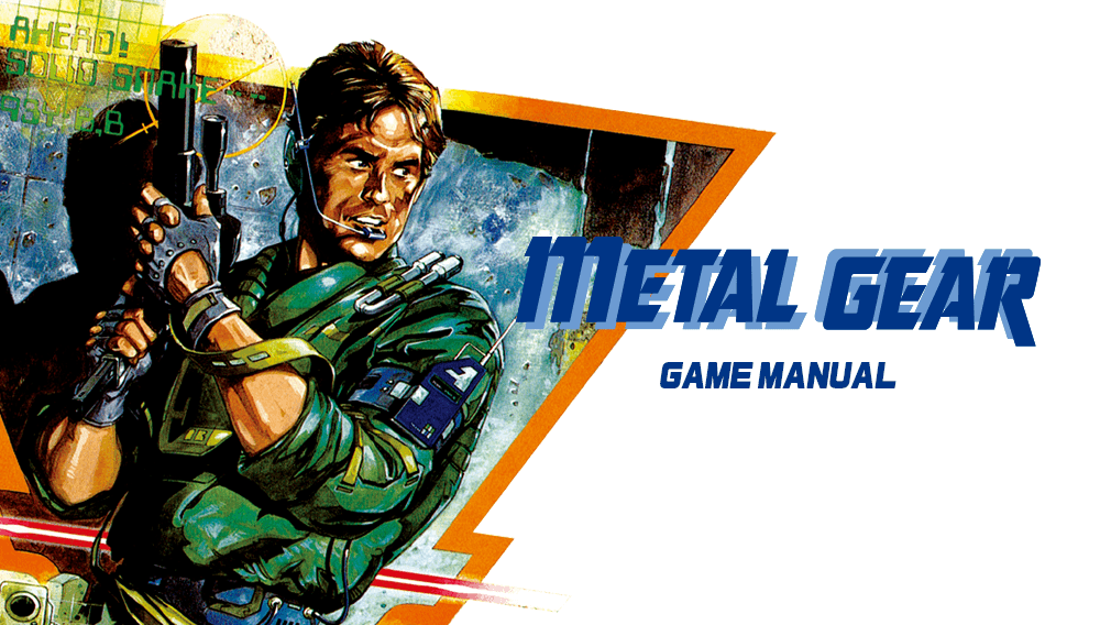 Metal Gear User's Manual (GB,FR,DE,ES) : Konami : Free Download, Borrow, and Streaming : Internet